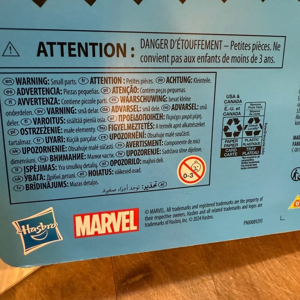 Marvel Ledgen’s Avenger’s Retro Quicksilver Jointed Action Figure Hasbro 6” NEW